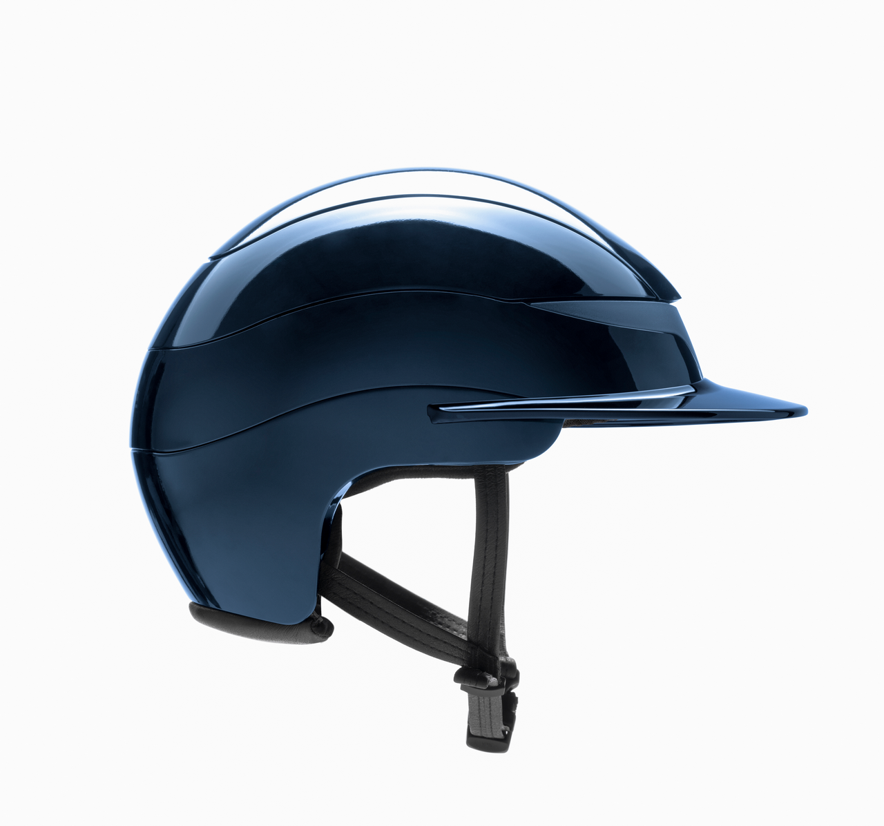 Equiline Horse Riding Helmet Xanto Gloss Navy