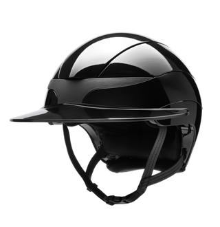 Equiline Horse Riding Helmet Xanto Sun Visor Gloss Black