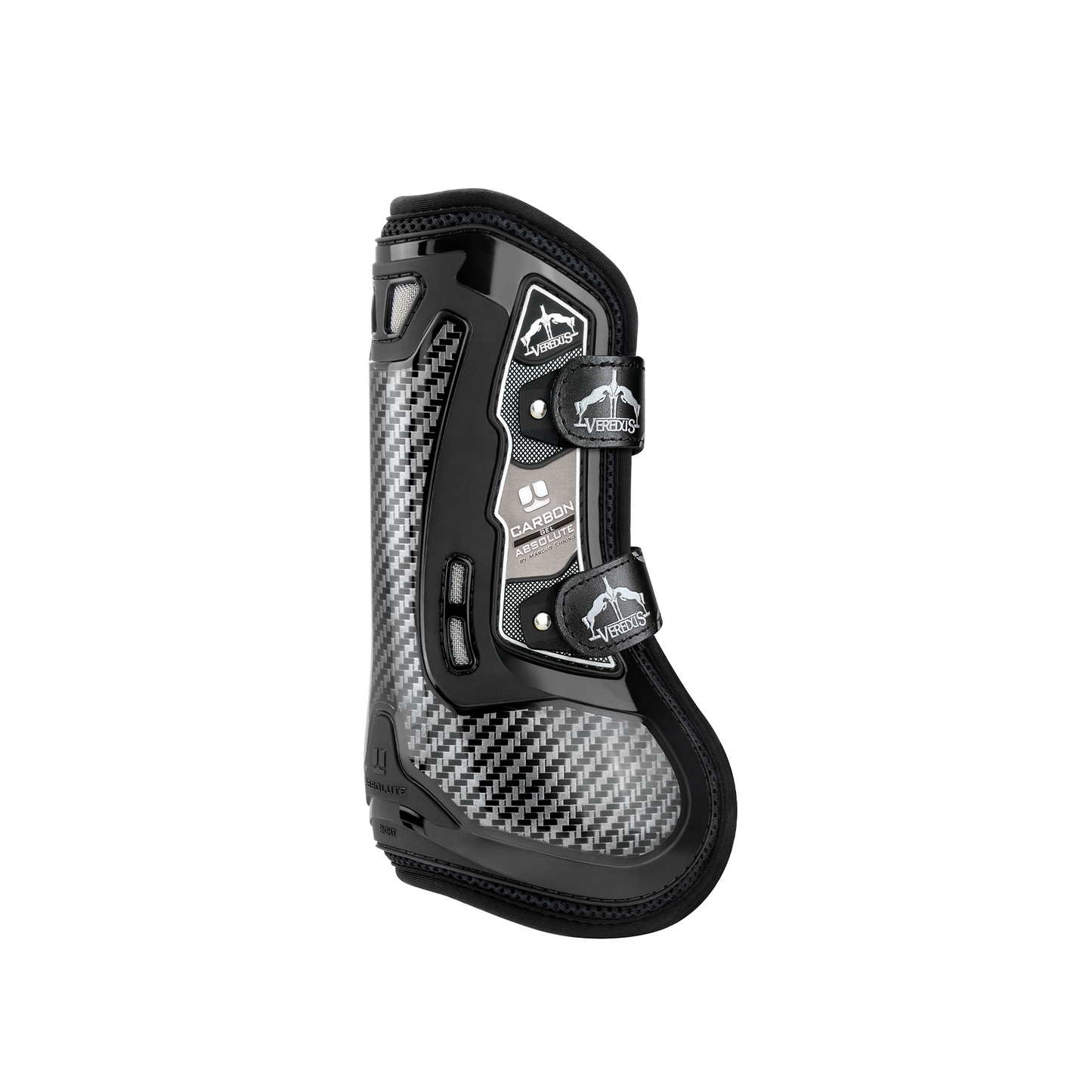 Veredus Tendon Boots Carbon Gel Absolute Velcro closure black