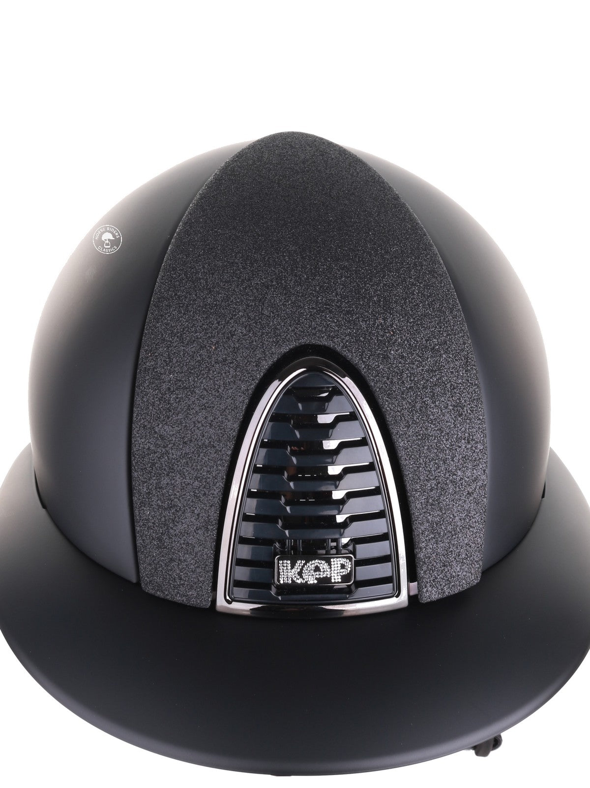 Kep Italia Paardrijhelm Cromo 2.0 Matt Polo Klep Zwart Mirror Black Frame Star Insert