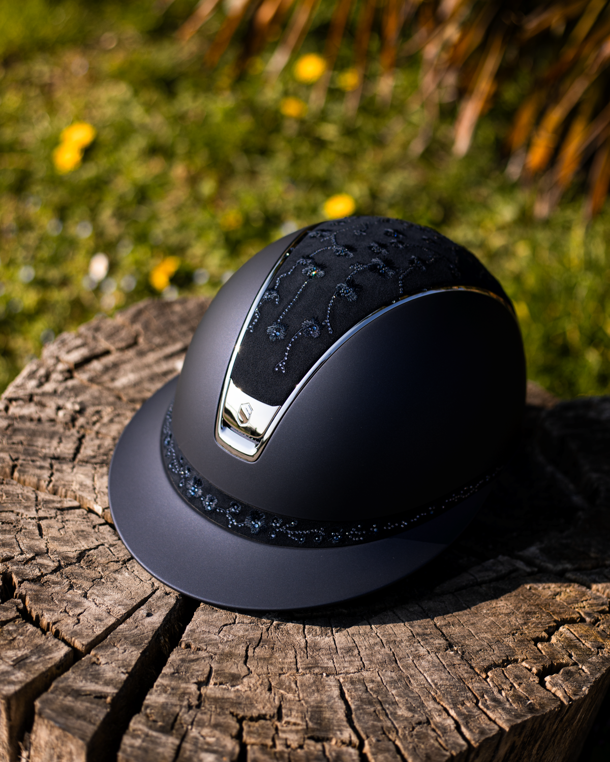 Samshield 2.0 Paardrijhelm Miss Shield Shadowmatt Cherry Blossom Navy Navy