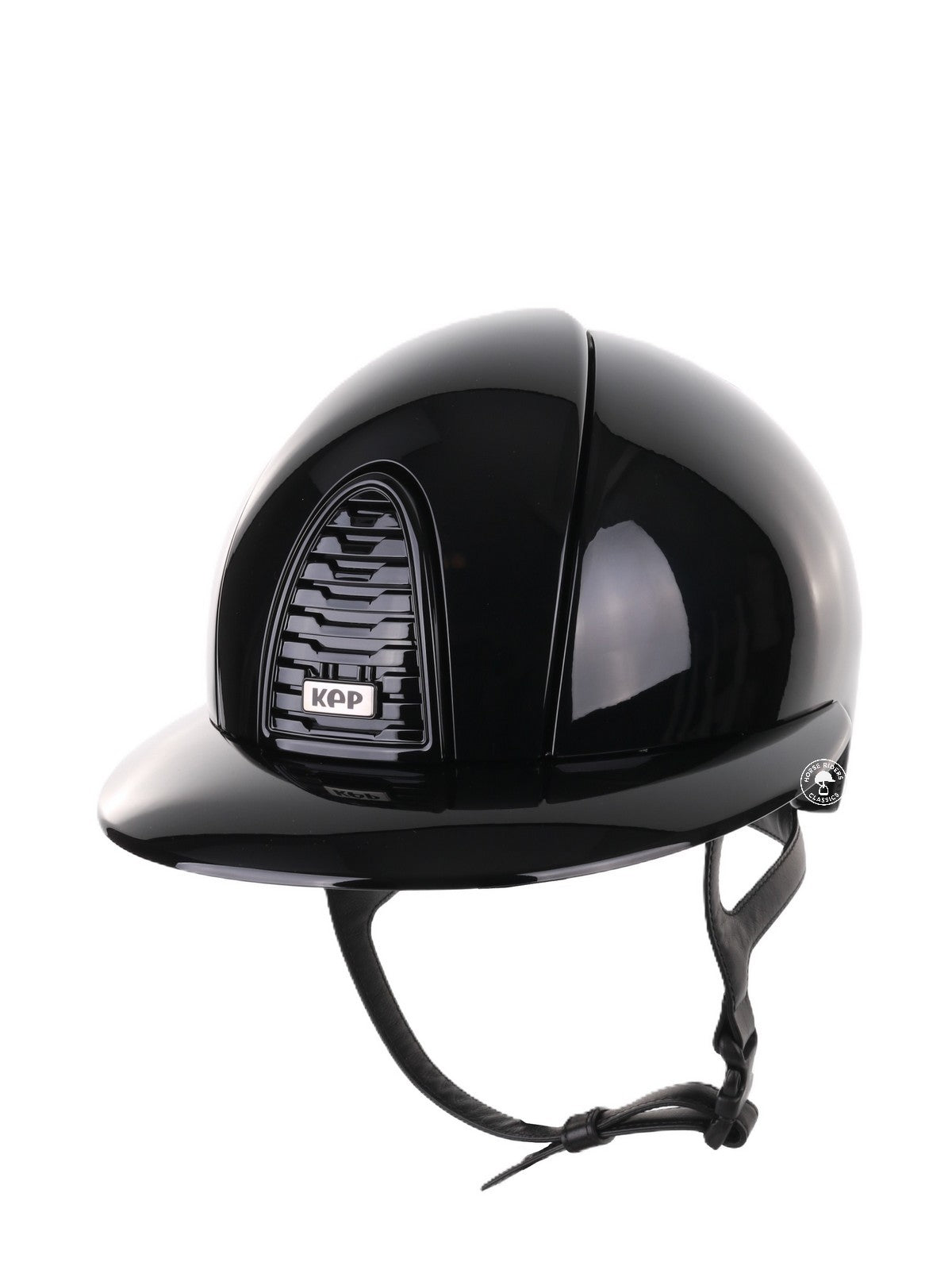 Kep Italia Paardrijhelm Cromo 2.0 Polish Polo Klep Zwart