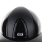 Kep Italia Riding Helmet Cromo 2.0 Polish Polo Peak Black Textile Inserts Beige Chin Strap