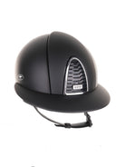 Kep Italia Paardrijhelm Cromo 2.0 Matt Polo Klep Zwart Chrome Frame