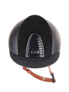 Kep Italia Paardrijhelm Cromo 2.0 Matt Zwart Suede Insert Beige Kinband