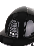 Kep Italia Paardrijhelm Cromo 2.0 Polish Polo Klep Zwart Swarovski Frame