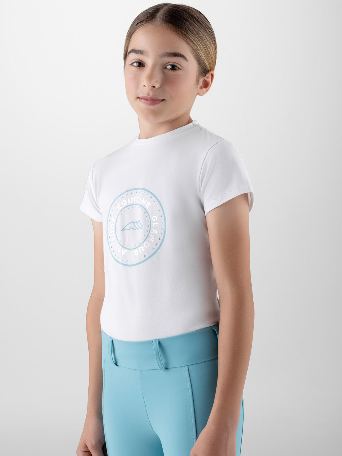 Equiline T-shirt girls Galy