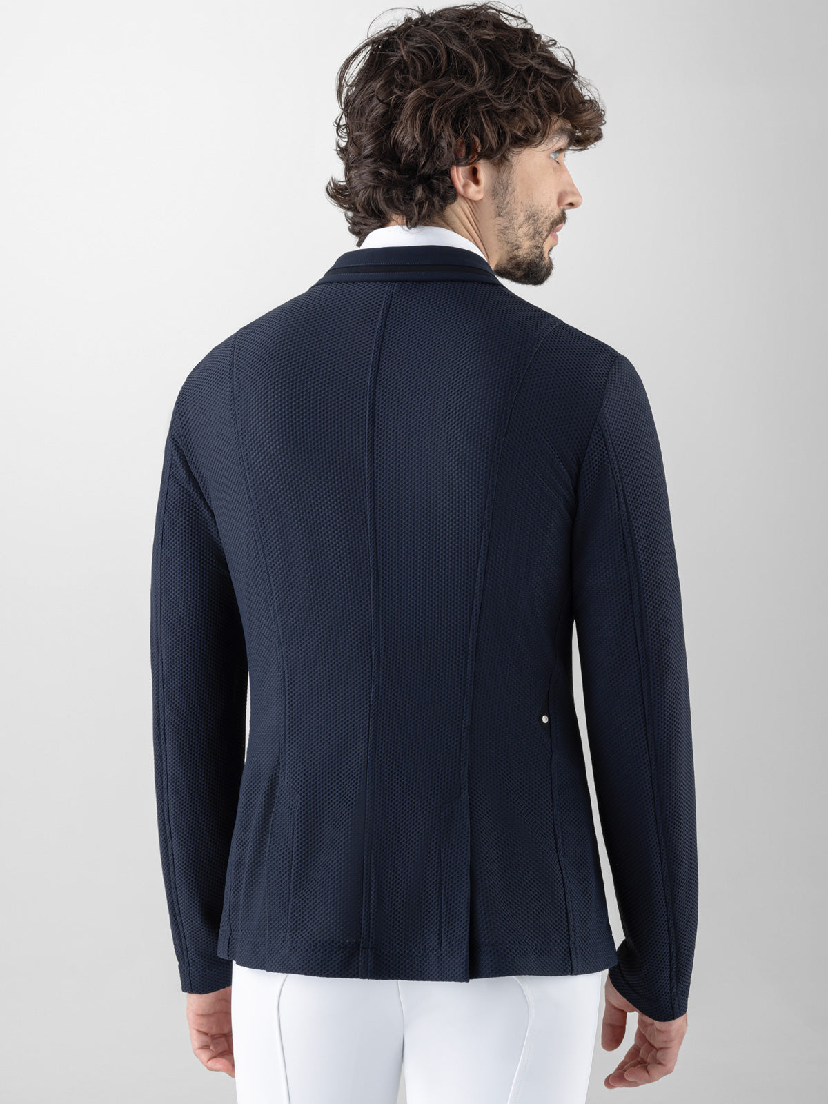 Equiline Competition jacket mesh men Crokirk Navy