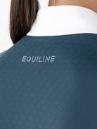 Equiline wedstrijdshirt lange mouwen dames Estock Legion Blue