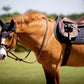Equiline Set Saddle Pad and Fly hat Eqflaggy Navy