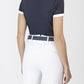 Equiline competition shirt short sleeves ladies Catic Navy