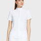 Samshield Competition Shirt Short Sleeves Ladies Julia Intarsia white