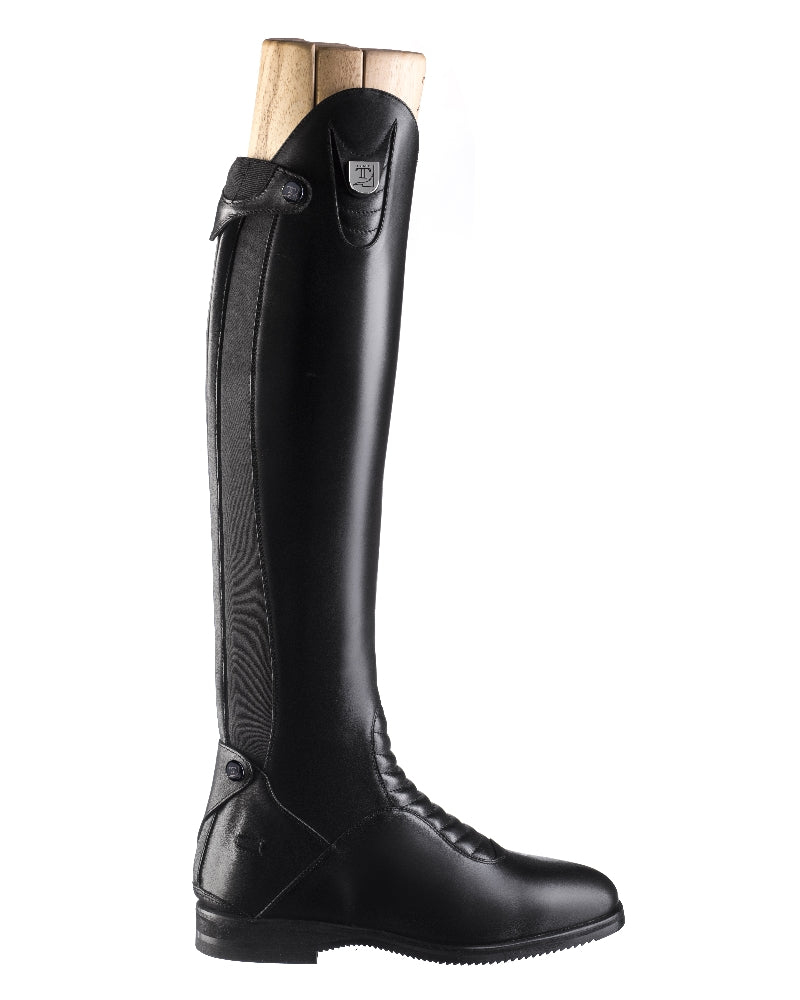 Tucci riding boots calf leather Harley black size 36