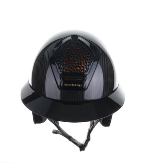 Freejump Helmet Voronoï with Temple Protection Carbon Gloss Bronze Black