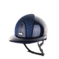 Kep Italia Riding Helmet Cromo 2.0 Polish Polo Peak Blue Milano Blue Cross Insert