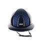 Kep Italia Riding Helmet Cromo 2.0 Polish Polo Peak Blue Milano Blue Cross Insert