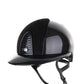 Kep Italia Riding Helmet Cromo 2.0 Shine Polo Peak Black RAW Frame Suede Insert