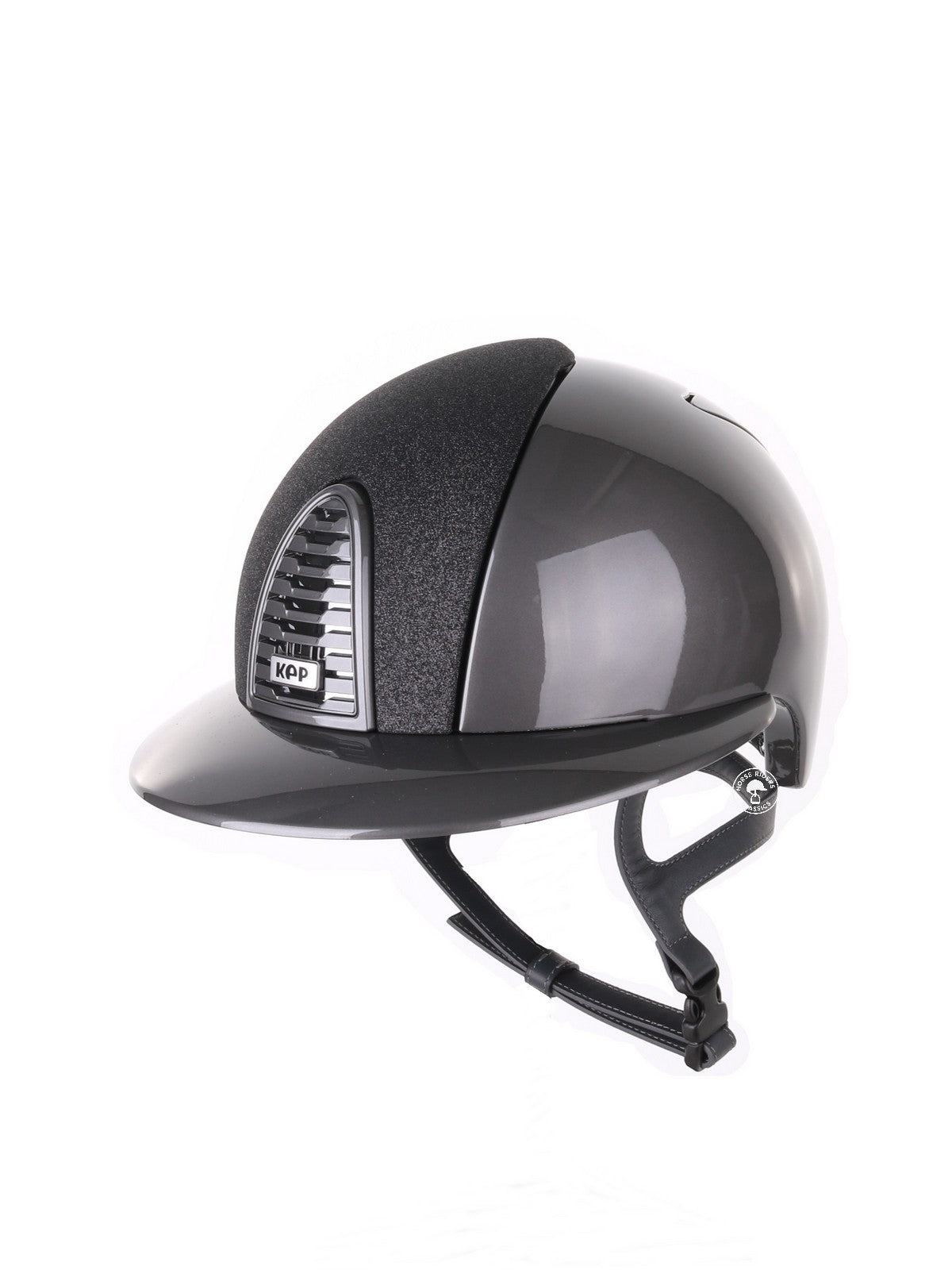 Kep Italia Paardrijhelm Cromo 2.0 Polish Polo Klep Grijs