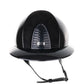 Kep Italia Riding Helmet Cromo 2.0 Shine Polo Peak Black RAW Frame Suede Insert