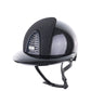 Kep Italia Riding Helmet Cromo 2.0 Shine Polo Peak Black RAW Frame Galassia Insert