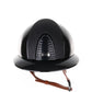 Kep Italia Riding Helmet Cromo 2.0 Shine Polo Peak Black RAW Frame Star Insert Beige Chin Strap