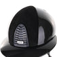 Kep Italia Riding Helmet Cromo 2.0 Shine Polo Peak Black RAW Frame Suede Insert