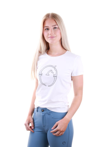 Vestrum t-shirt short sleeves ladies Cecina White