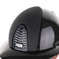Kep Italia Riding Helmet Cromo 2.0 Shine Polo Peak Black RAW Frame Star Insert Beige Chin Strap