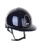 Kep Italia Riding Helmet Cromo 2.0 Polish Polo Peak Blue Swarovski Frame