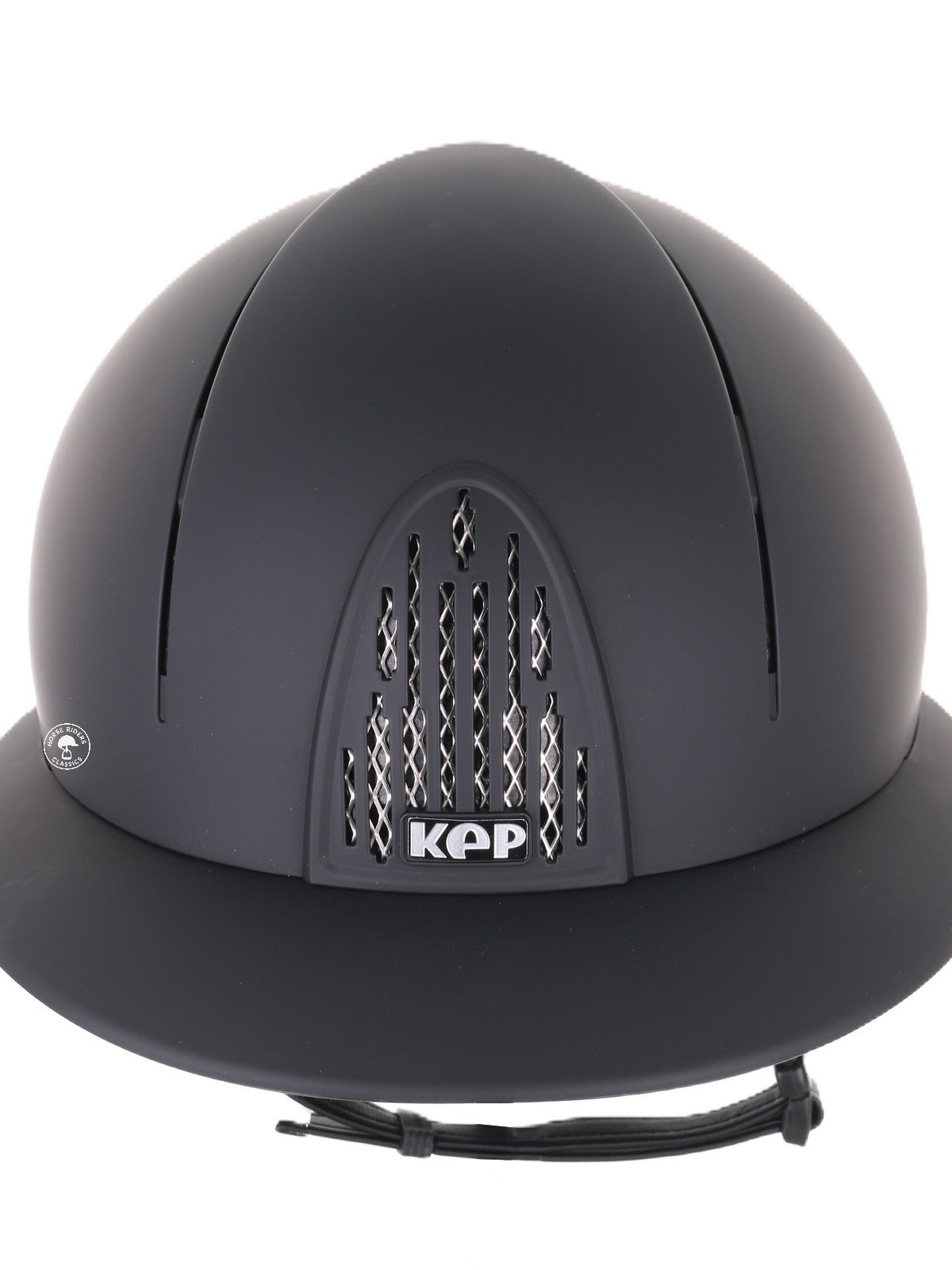 Kep Italia Riding Helmet Smart Textile Polo Visor Black