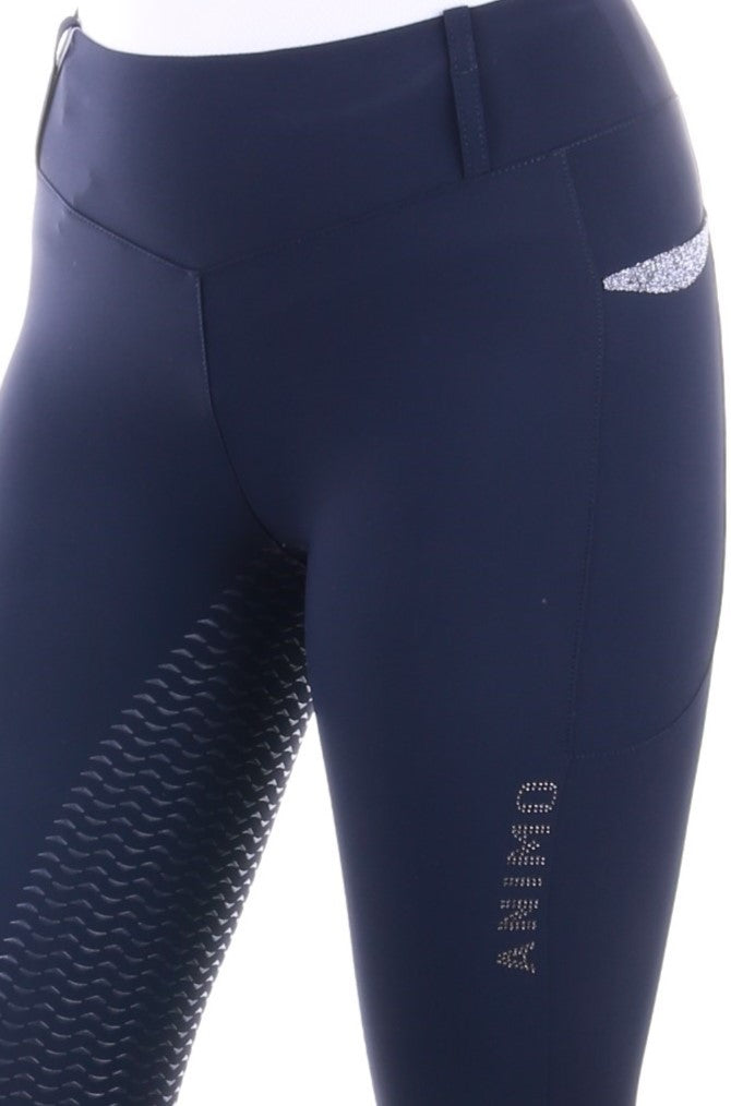 Animo riding leggings full grip ladies Nimbus Navy