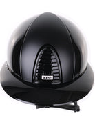 Kep Italia Paardrijhelm Cromo 2.0 Polish Polo Klep Zwart Textile Inserts