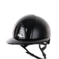 Kep Italia Riding Helmet Cromo 2.0 Textile Polo Peak Black Polish Inserts