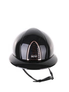 Kep Italia Paardrijhelm Cromo 2.0 Shine Polo Klep Zwart Rose Gold Frame