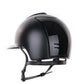 Kep Italia Riding Helmet Cromo 2.0 Textile Polo Peak Black Polish Inserts