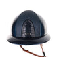 Kep Italia Riding Helmet Cromo 2.0 Shine Polo Peak Blue RAW Frame Luminor Blue Insert Beige Chin Strap