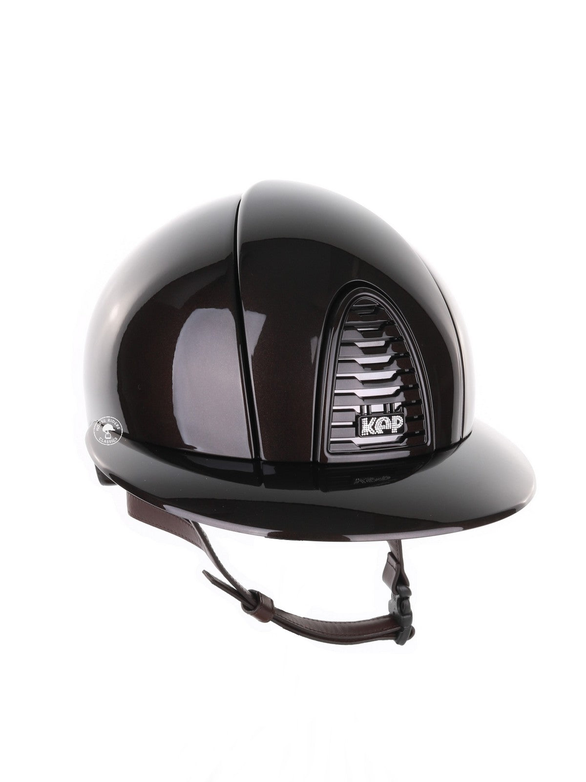 Kep Italia Riding Helmet Cromo 2.0 Polish Polo Peak Brown