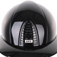Kep Italia Riding Helmet Cromo 2.0 Textile Polo Peak Black Polish Inserts