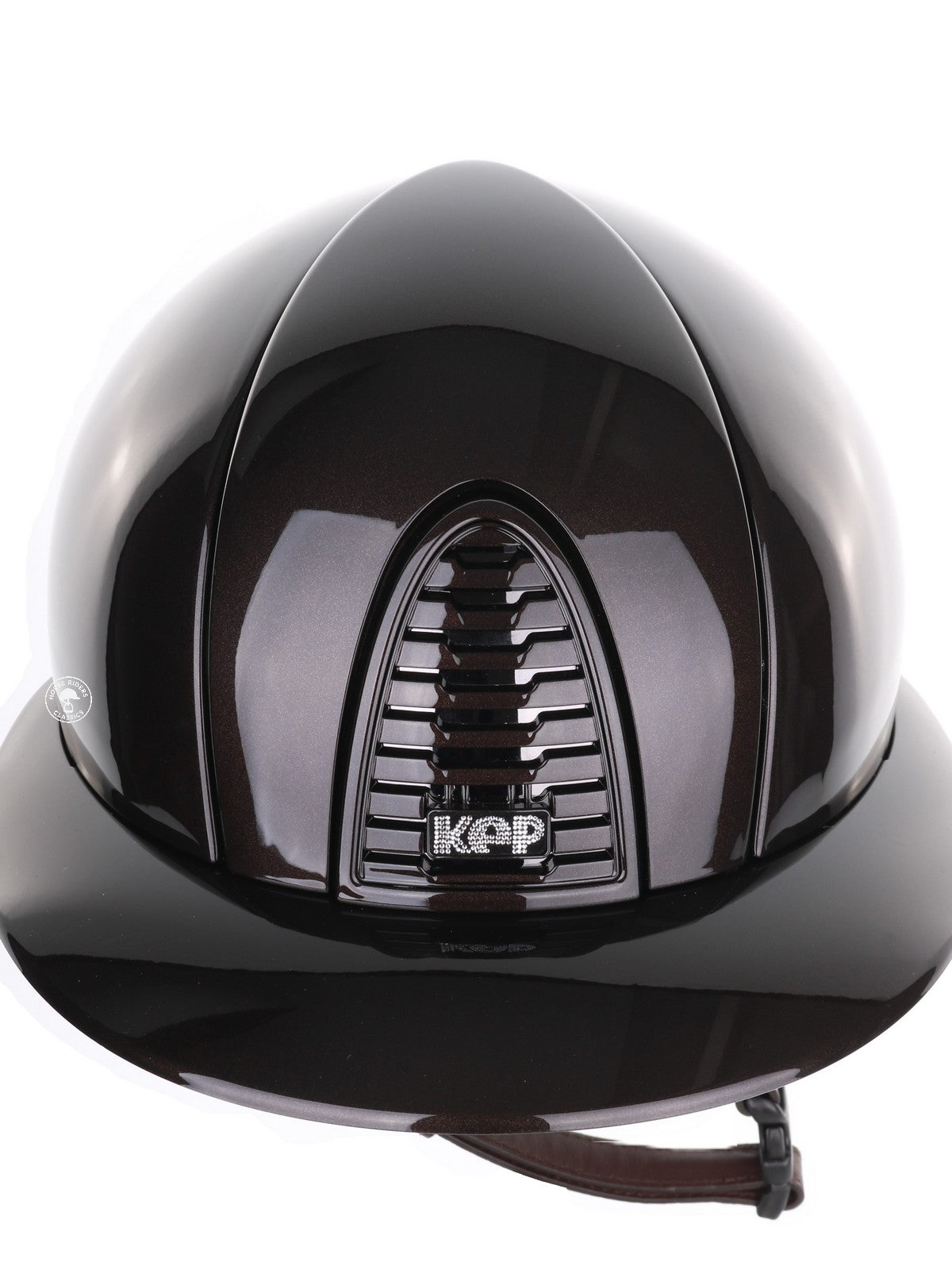Kep Italia Riding Helmet Cromo 2.0 Polish Polo Peak Brown
