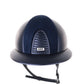 Kep Italia Riding Helmet Cromo 2.0 Textile Polo Peak Blue Suede Inserts