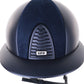 Kep Italia Riding Helmet Cromo 2.0 Textile Polo Peak Blue Suede Inserts