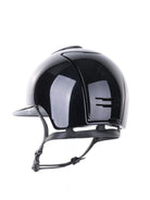 Kep Italia Paardrijhelm Cromo 2.0 Polish Polo Klep Zwart Swarovski Frame Milano Black Cross SN insert