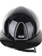 Kep Italia Paardrijhelm Cromo 2.0 Polish Polo Klep Zwart Swarovski Frame