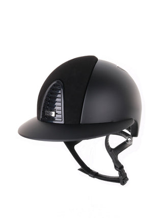 Kep Italia Riding Helmet Cromo 2.0 Matt Polo Peak Black Suede Insert