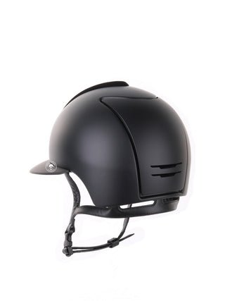 Kep Italia Riding Helmet Cromo 2.0 Matt Polo Peak Black Suede Insert