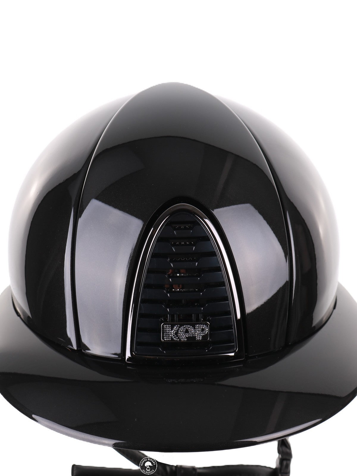 Kep Italia Paardrijhelm Cromo 2.0 Shine Polo Klep Zwart Mirror Black Frame