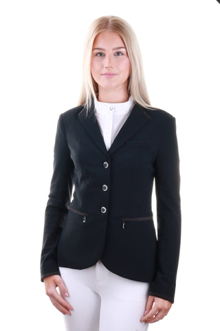 Samshield Riding Jacket Ladies Victorine Crystal Fabric Black