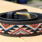 Belt with beads Ghana Black