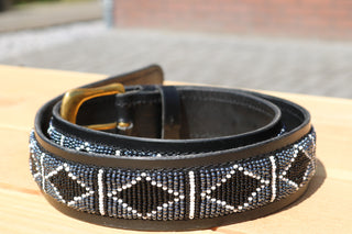 Belt with beads Rafiki Black