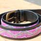 Belt with beads Kabaka Pink